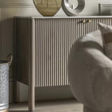 Charles Ted Oslo Mango Wood and Marble Sideboard