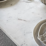 Charles Ted Oslo Mango Wood and Marble Dining Table