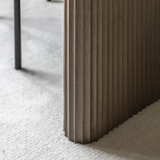 Charles Ted Oslo Mango Wood and Marble Dining Table