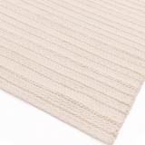 Charles Ted Grayson Cream Indoor Outdoor Rug | Available in Three Sizes