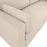 Charles Ted Epping Stone Fabric Sofa | Three Seater