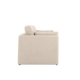 Charles Ted Epping Stone Fabric Sofa | Three Seater