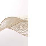 Luna Wave Cotton Pendant Light – Modern Woven Ceiling Lamp