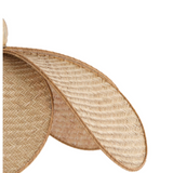 Charles Ted Solea Rattan Bloom Pendant Light