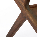 Charles Ted Yemeda Mid-Century Modern Acacia Wood Coffee Table with Glass Top – Stylish Living Room Centrepiece