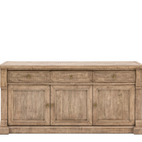 Charles Ted Rustic Oakridge 3-Drawer Sideboard