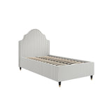 Charles Ted Studio CTH Amelia Grey Stripe Bed | Single