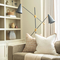 Elevate your interior with our light cream cushion, designed to seamlessly complement both warm and cool-toned decor. Crafted from a soft, textured fabric, this cushion features subtle beige flecks that add a layer of visual depth and natural charm. The rich amber piping provides a refined contrast, making it a standout accent on sofas, armchairs, or beds. Whether styled solo or in a curated set, this versatile cushion brings understated elegance and cozy comfort to any room.