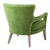 Charles Ted Emerald Haven Velvet Accent Chair
