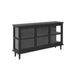 Charles Ted Studio CTH Westbridge Black Three Door Sideboard