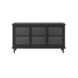 Charles Ted Studio CTH Westbridge Black Three Door Sideboard