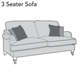 Charles Ted Bibury 3 Seater Sofa