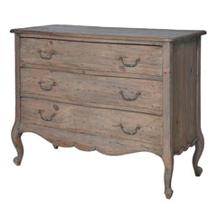 Rupert Reclaimed Pine Chest of Drawers | French Provincial