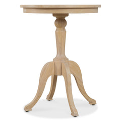 Fairford Limed Oak Pedestal Side Table