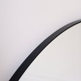 Charles Ted Bodie Round Mirror Black