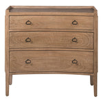 Kendal Bayur Wood Chest with three drawers and natural finish