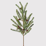 faux pine cone spray