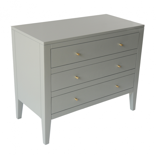 Alton pigeon grey chest of drawers