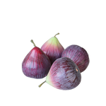 Close up of lifelike faux figs