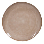 Glazed stoneware dining plates