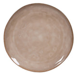 Glazed stoneware dining plates
