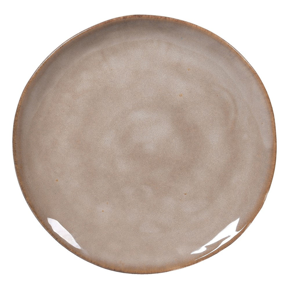 Glazed stoneware side plates