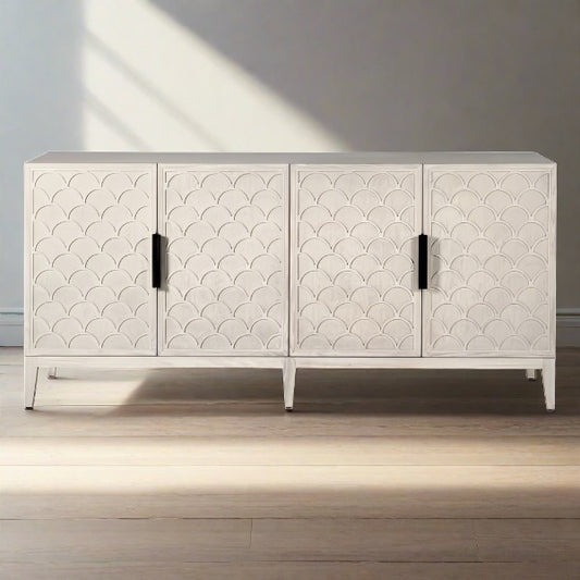 Scallop Edged Sideboard