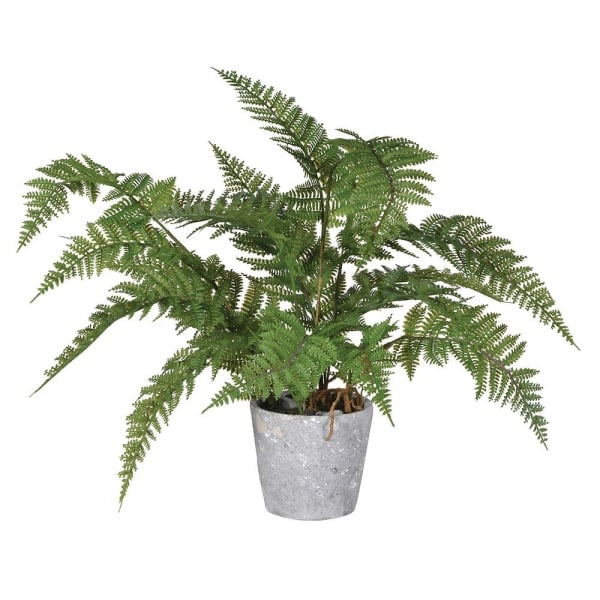 faux potted fern