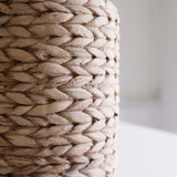 "Close-up of rope effect ceramic base on St Mawes Lamp