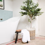 large faux olive tree