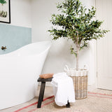 large faux olive tree