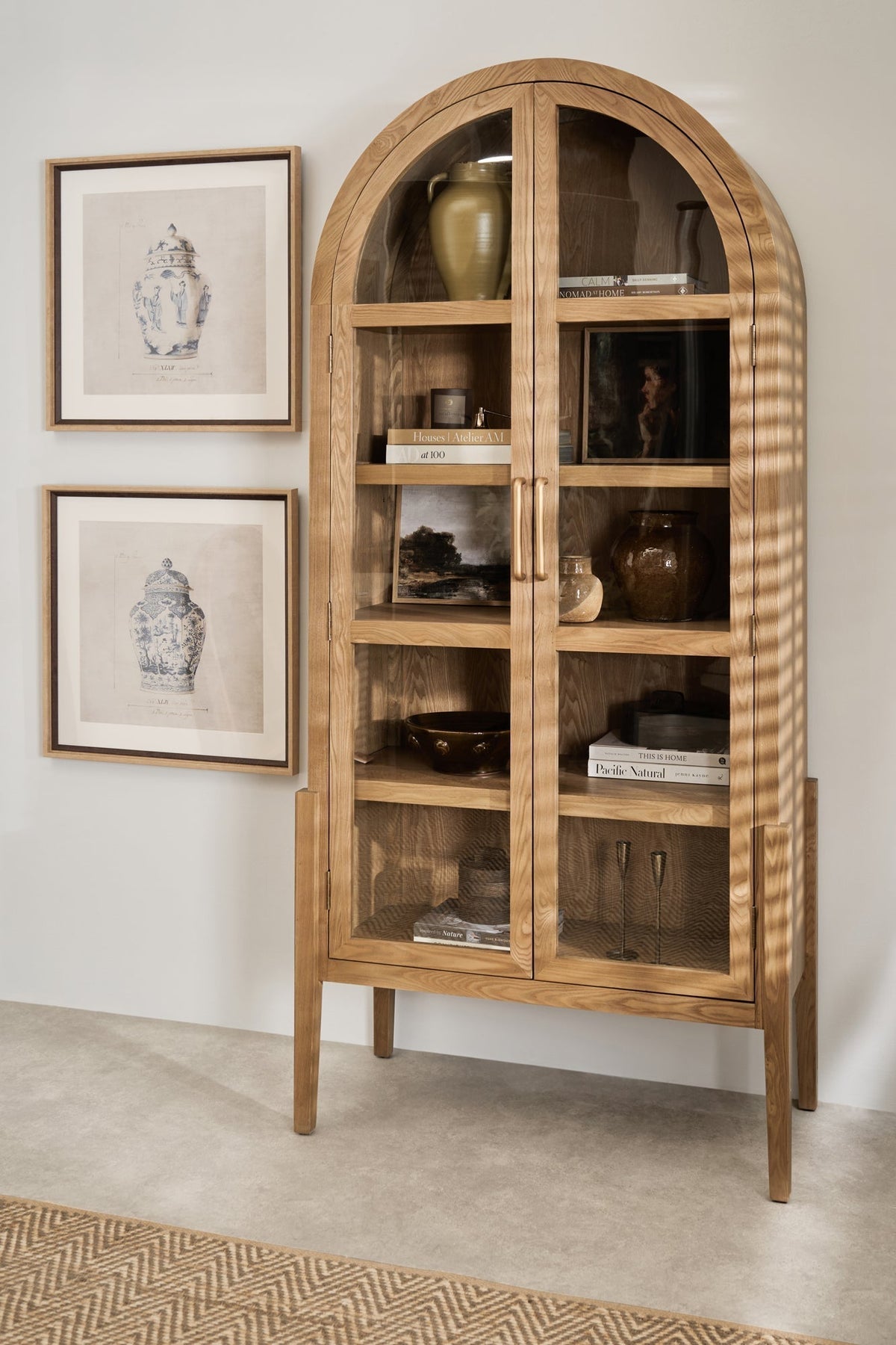 Arched Display Cabinets: Why They're Everywhere & How to Style Them ...