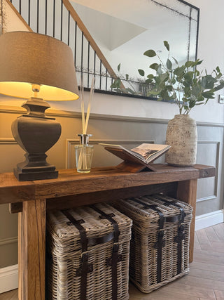 Rustic Console Tables: How to Choose & Style One for Your Home - CharlesTed Home