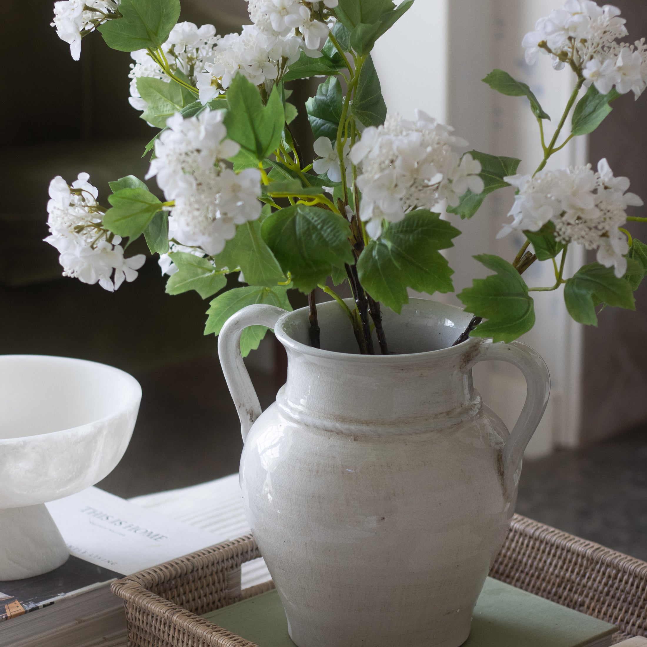 Faux Flowers & Greenery