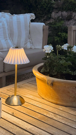 Wilton Gold LED Table Lamp