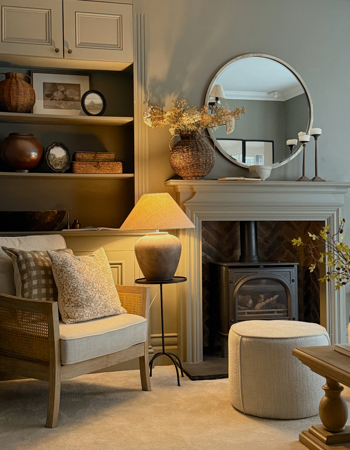 Amesa Metal Side Table, view 2