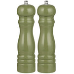 Crafted from rubber wood, our Wooden Salt & Pepper Mills feature a traditional design