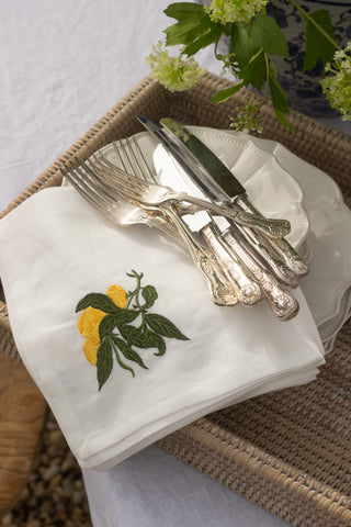 CharlesTed Home Kempsford Rattan Tray Natural White Wash | Available in Two Sizes