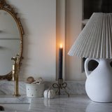 Charles Ted Gold Bow Metal Candlestick Holder | Available in Three Sizes