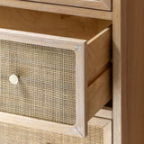 Cheltenham chest of drawers with open drawer showing storage space