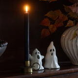 Charles Ted Ceramic Ghost Halloween Decorations | Set of Two