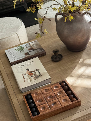 Wooden Tic Tac Toe Game