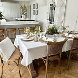 Woven dining chair