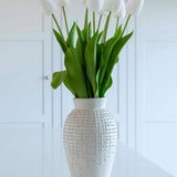 White Tulip Bunch of six