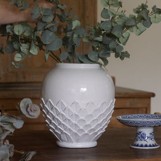 Lotus Ceramic Vase