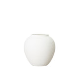 Aria White Ceramic Vase | Small