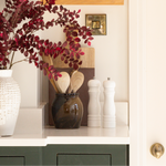 Crafted from rubber wood, our Wooden Salt & Pepper Mills feature a traditional design