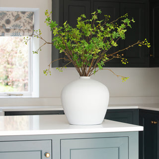 CharlesTed Home Soft Grey Stoneware Vase