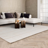 Ada Boho Linear Rug Ivory