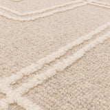 Ada Boho Linear Rug Sand